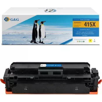 G&G XL tonerová kazeta kompatibilná s HP 415X / W2032X žltá High Yield