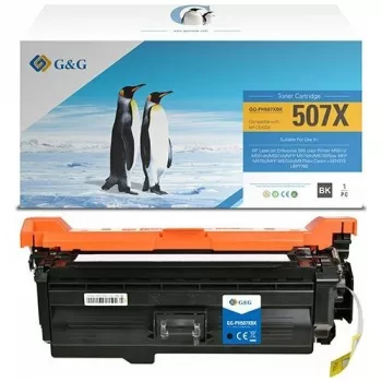 G&G XL toner kompatibilný s HP 507X / CE400X čierny vysoká výťažnosť