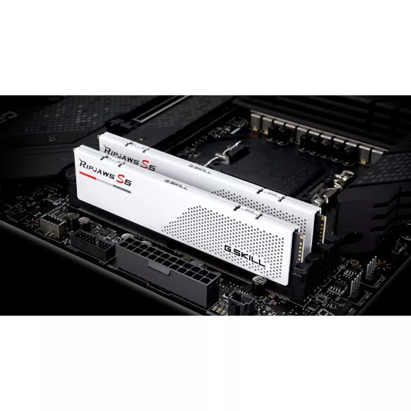 G.Skill Ripjaws S5 64 GB (2x 32 GB) DDR5-5200 CL36 biela desktopová RAM