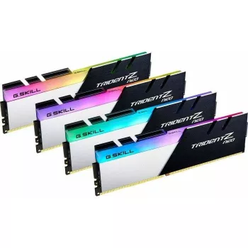 G.Skill Trident Z Neo 128GB (4x32GB) DDR4 3600MHz CL18 kit stolovej pamäte - čierna/strieborná RGB