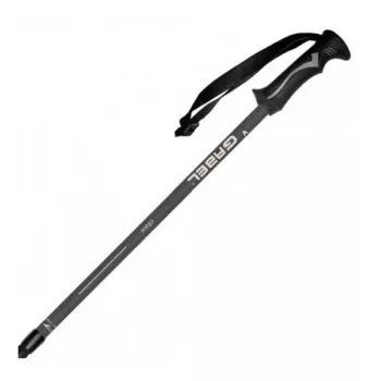 Gabel Cilaos Ardesia Teleskopické turistické palice 68-142 cm čierne
