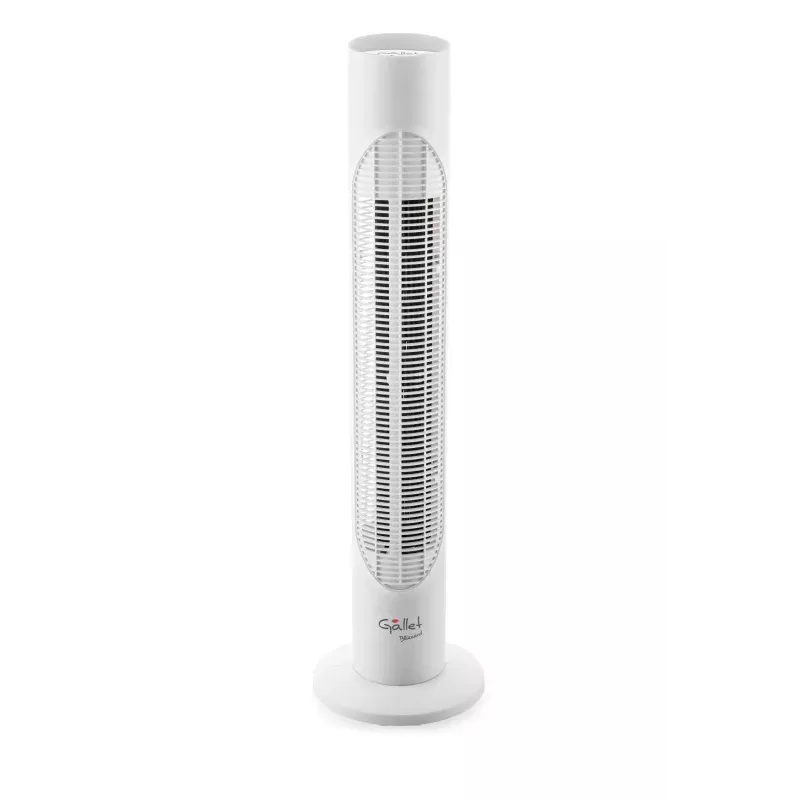 Gallet GALVEN82T vežový ventilátor 45W 23cm 3 rýchlosti oscilácia diaľkový ovládač biely