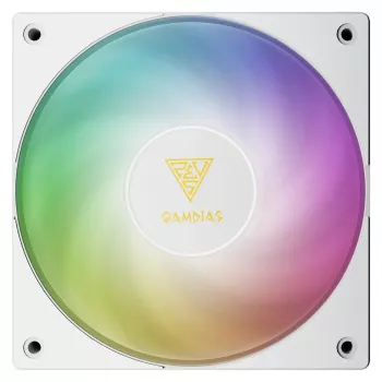 GAMDIAS NOTUS M1-1201 WH ARGB PWM 120mm ventilátor do skrine