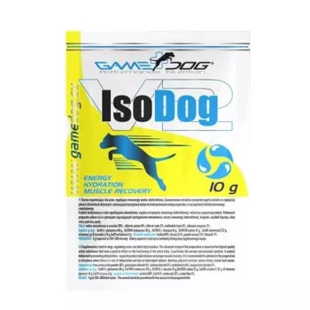 GAME DOG IsoDog izotonický doplnok výživy pre psy – 10 g práškové vrecko