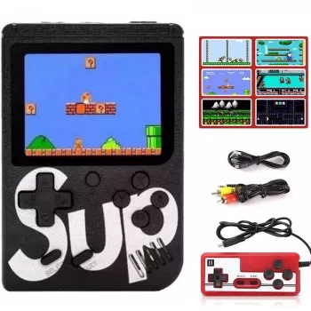 GameBox R2 8-bit prenosná retro herná konzola so 400 hrami, 3