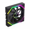 Gamemax FN12A-N2 WL skriňový ventilátor čierny