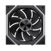 Gamemax FN12A-N2 WL-R skriňový ventilátor čierny