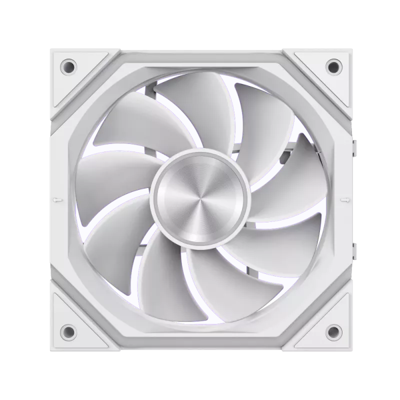 Gamemax FN12A-N2 WL-RW skriňový ventilátor biely