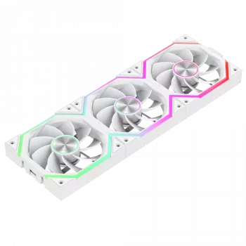 Gamemax FN12A-N2 WL-RW skriňový ventilátor biely