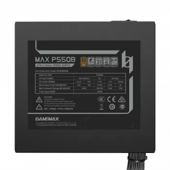 GAMEMAX MAX P550B 550W Bronze nemodulárny napájací zdroj