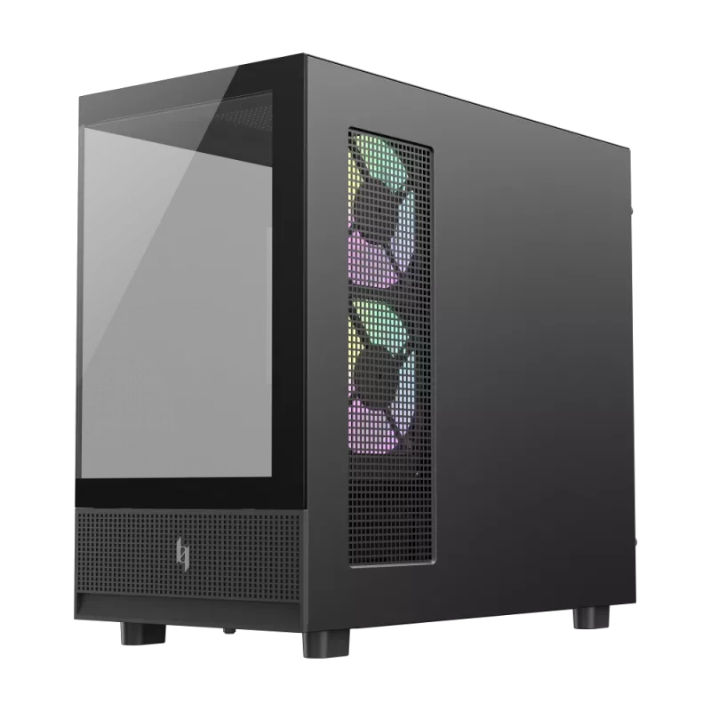 GAMEMAX NEX C31 BK Mid-Tower PC skriňa, MATX/BTF, čierna