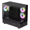 GAMEMAX NEX C31 BK Mid-Tower PC skriňa, MATX/BTF, čierna