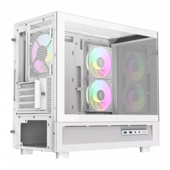 GAMEMAX NEX C31 WH M-ATX/BTF počítačová skriňa biela