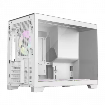 Gamemax NEX C33 WH M-ATX/BTF počítačová skriňa biela