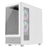 Gamemax NEX C51 WH ATX/BTF Mid Tower PC skriňa biela