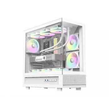 Gamemax NEX C51 WH ATX/BTF Mid Tower PC skriňa biela