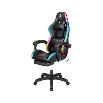 Gamingová stolička Kruger & Matz GX-150 čierna LED