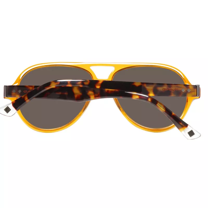 GANT pánske slnečné okuliare GRS2003ORTO-3 korytnačinový acetátový rám sivé polykarbonátové šošovky 58mm