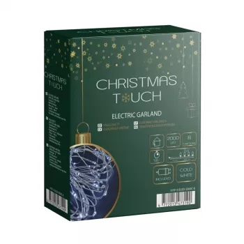 GARLAND EL MICRO C WHITE 2000L 200M IP44 LED svetelná reťaz