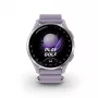 Garmin Approach J1 strieborné hliníkové luneta s Lilac ComfortFit textilný remienok