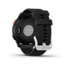 Garmin Approach S44 strieborná hliníková luneta s čiernym silikónovým remienkom