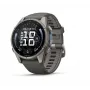 Garmin Fenix 9 – 43mm, titán s Pebble Grey silikónovým remienkom