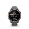 Garmin Fenix 9 – 47 mm titán so silikónovým remienkom Pebble Grey