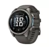 Garmin Fenix 9 – 47 mm titán so silikónovým remienkom Pebble Grey