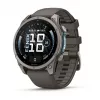 Garmin Fenix 9 – 47 mm titán so silikónovým remienkom Pebble Grey