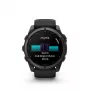 Garmin fenix 9 – 51 mm, Carbon Grey DLC Titanium s čiernym silikónovým remienkom 010-04763-11