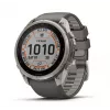 Garmin Fenix 9 Pro – inReach, Solar, 51mm titán s kamienkovosivým silikónovým remienkom