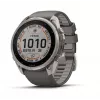 Garmin Fenix 9 Pro – inReach, Solar, 51mm titán s kamienkovosivým silikónovým remienkom