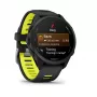 Garmin FORERUNNER 170 čierny s čiernym/žltojantárovým remienkom