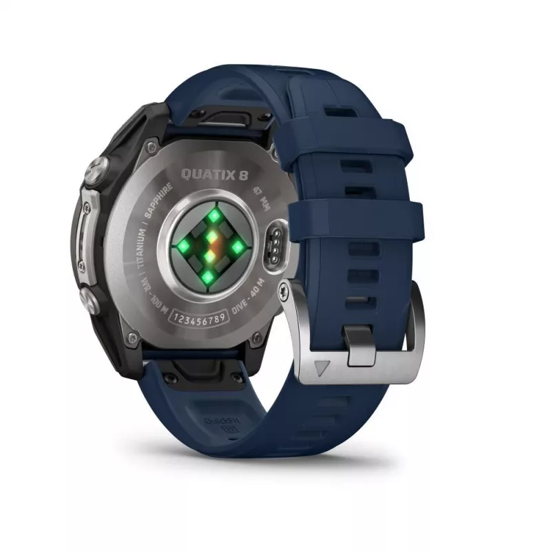 Garmin quatix 8 – 47 mm, AMOLED námorné GPS smart hodinky