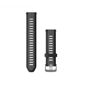 Garmin Quick Release silikónový remienok 20 mm čierna/bridlicová 010-11251-AG