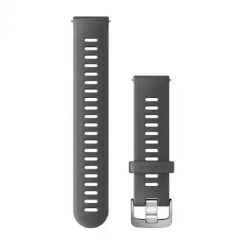 Garmin Quick Release silikónový remienok 20mm - sivý (010-11251-9S) pre Venu, Forerunner 245/55/645