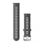 Garmin Quick Release silikónový remienok 20mm - sivý (010-11251-9S) pre Venu, Forerunner 245/55/645