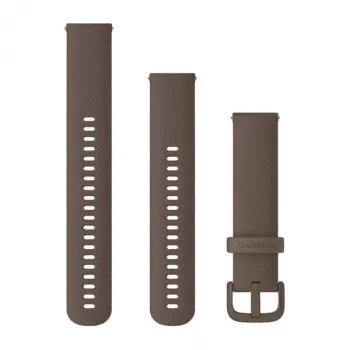 Garmin QuickFit 20 mm silikónový remienok v kakaovohnedej