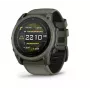 Garmin tactix 8 AMOLED smart hodinky 51 mm Cerakote s kalkulátorom Applied Ballistics Ultralight, olivovo zelená