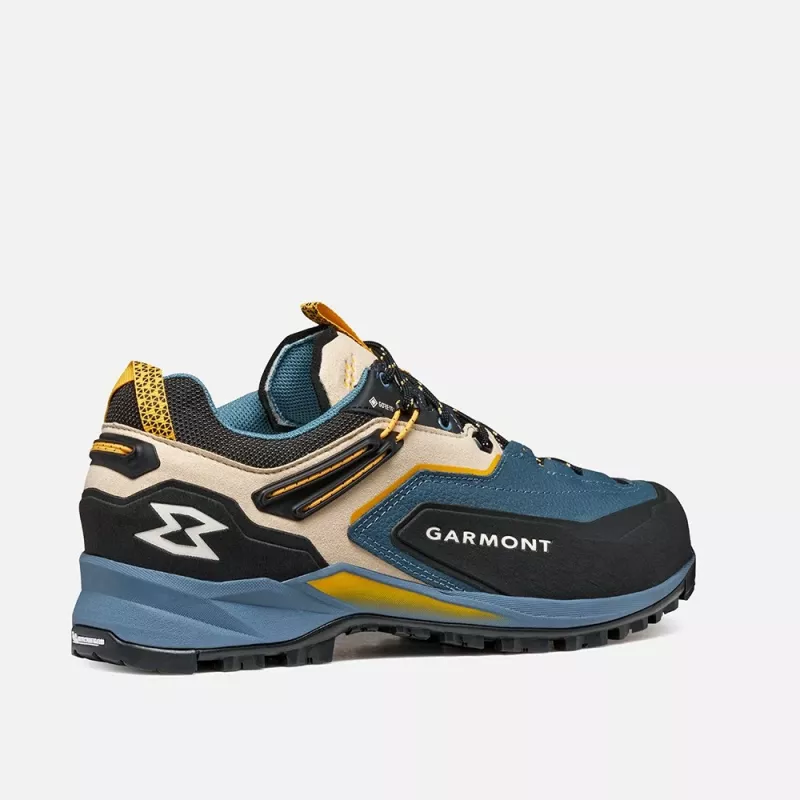 Garmont Akron GTX prístupová obuv pánska Fin Blue/Citrus Orange veľkosť 45