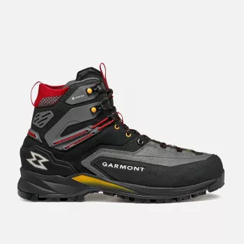 Garmont Akron Mid GTX turistické topánky - čierna/Garmont Orange (EU 46)
