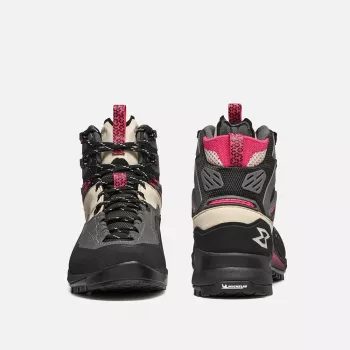Garmont Akron Mid GTX dámske turistické topánky sivá/malinová ružová veľkosť 39