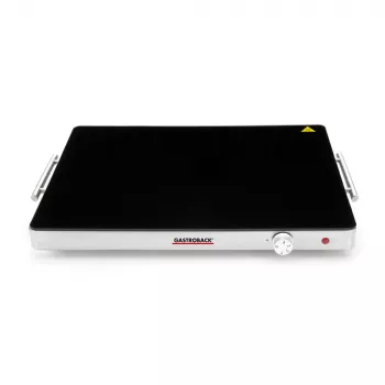 Gastroback 42491 Design ohrievacia doska - 200 W, nerez a sklo, 120 °C