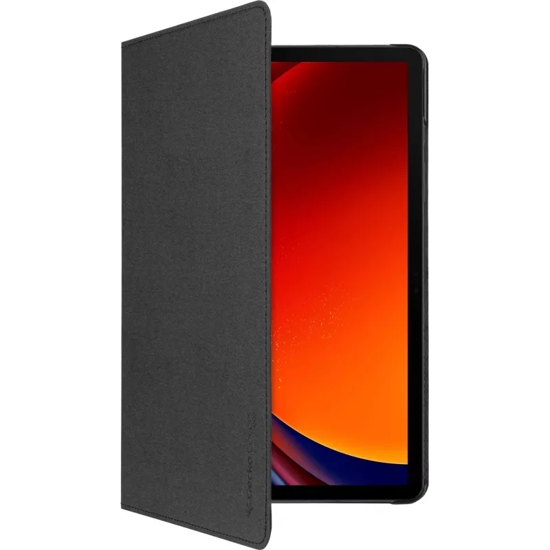 Gecko Covers Samsung Tab S9/S9 FE EasyClick kryt eco - čierne folio puzdro V11T66C1