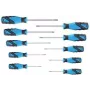 GEDORE dielenská sada skrutkovačov Torx, 10-dielna, TX6-TX40, dvojkomponentová rukoväť, DIN ISO 8764 1482335