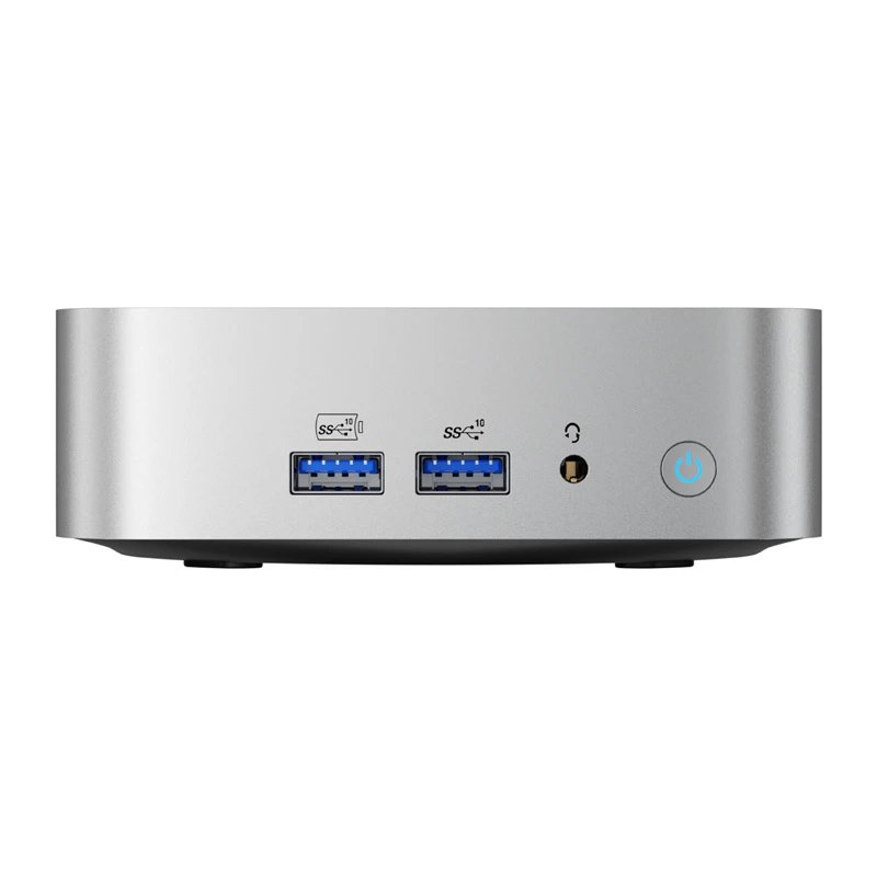 GEEKOM A8 Mini PC, AMD Ryzen 7 8745HS, 16GB DDR5, 1TB PCIe Gen4 SSD, Windows 11 Pro, čierna