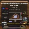 GEEKOM AX8 MAX Mini PC, Intel Core i7-12650H, 16GB DDR5, 512GB SSD, Windows 11 Pro, strieborná