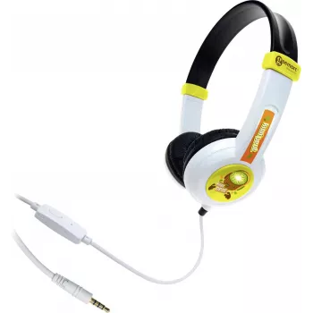 Geemarc Kiwibeat Smart 101 slúchadlá pre deti s mikrofónom - modrá/zelená
