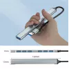 Gembird 7-portový USB 3.2 Gen 2 hub - 6x USB-A 2.0 + 1x USB-A 3.2, strieborný