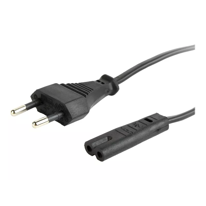 GEMBIRD Cablexpert PC-184-VDE napájací kábel, C7, VDE testovaný, čierny, 1,8 m